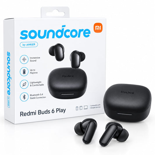 Redmi Buds 6 Play — Wireless Earbuds ( Soundcore edition )
